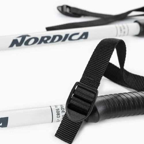 Nordica Primo Uni ski poles white