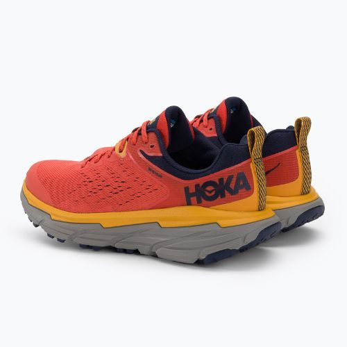 Men's running shoes HOKA Challenger ATR 6 GTX fiesta/sharkskin