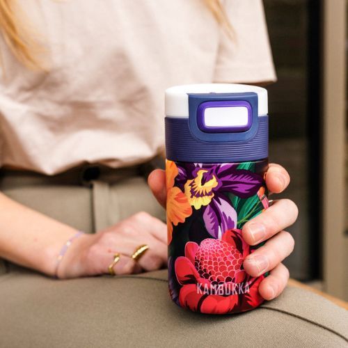 Kambukka Etna thermal mug 300 ml flower power