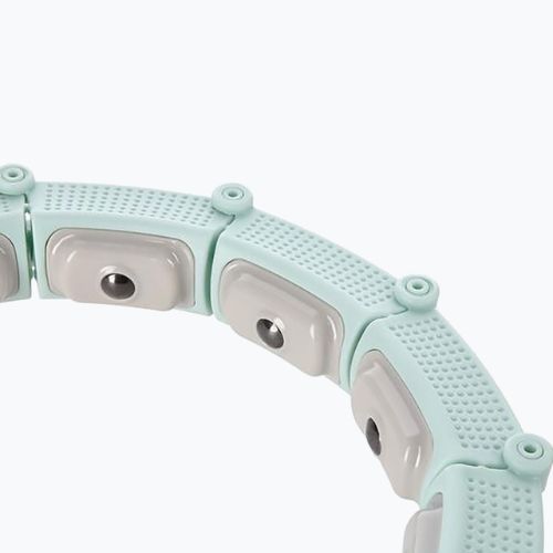 Hula hop with weight and counter HMS HHM14 green
