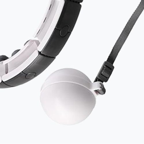 Hula hop with weight and counter HMS HHM16 white