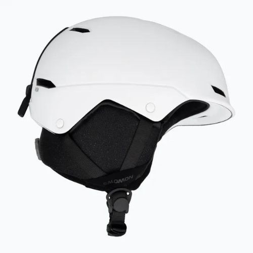 Salomon Husk white ski helmet