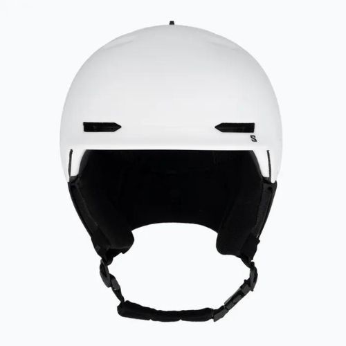 Salomon Husk white ski helmet
