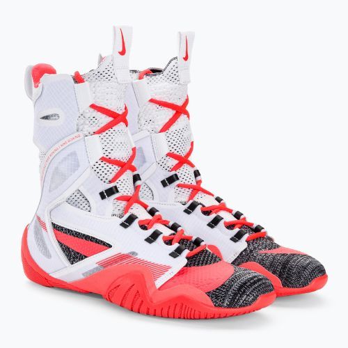 Nike Hyperko 2 white/bright crimson/black boxing shoes