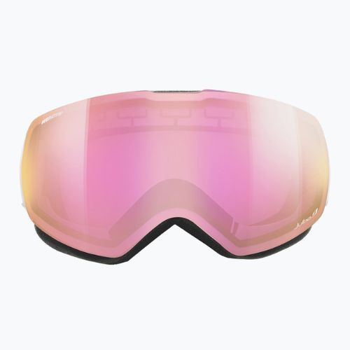 Julbo Shadow Reactiv High Contrast white/flash pink ski goggles