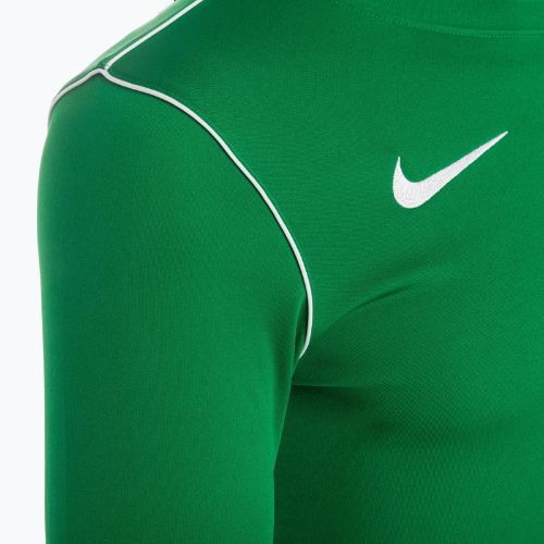 Men's Nike Dri-FIT Park 20 Crew pine green/white football longsleeve