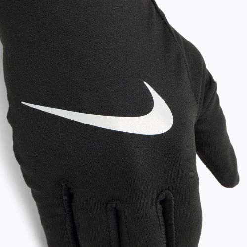 Women's running gloves Nike Accelerate RG black/black/silver
