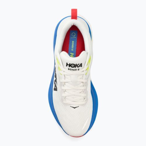 Men's running shoes HOKA Bondi 8 blanc de blanc/virtual blue