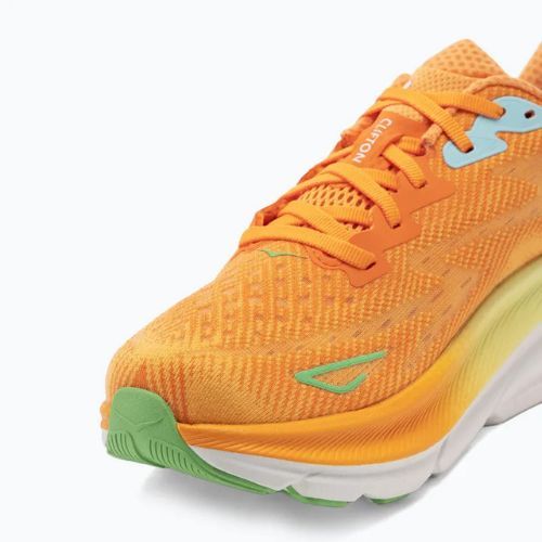Men's running shoes HOKA Clifton 9 solar flare/sherbet