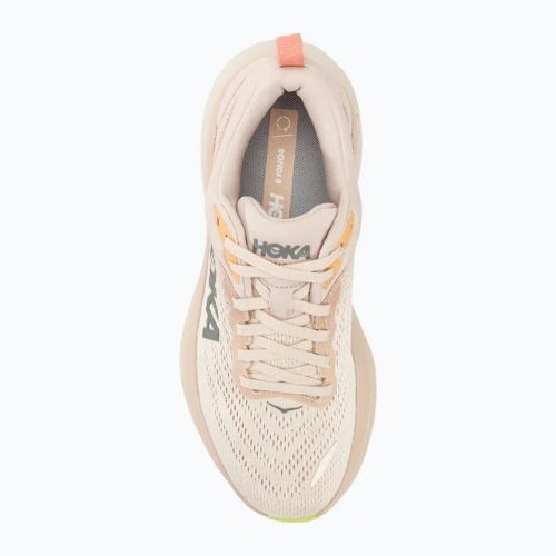 Women's running shoes HOKA Bondi 8 cream/vanilla