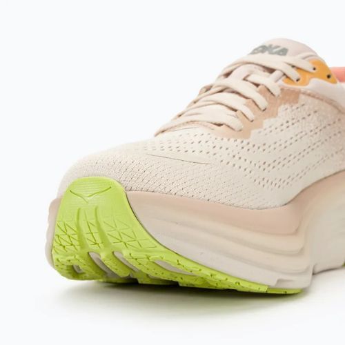 Women's running shoes HOKA Bondi 8 cream/vanilla
