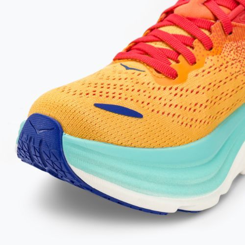 Women's running shoes HOKA Bondi 8 cerise/cloudless