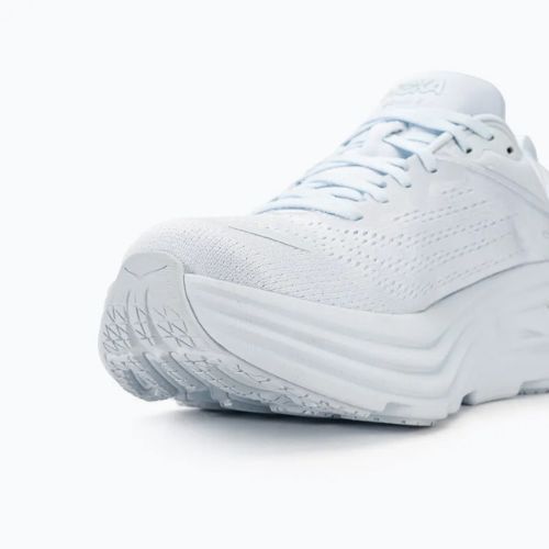Women's running shoes HOKA Bondi 8 white/white