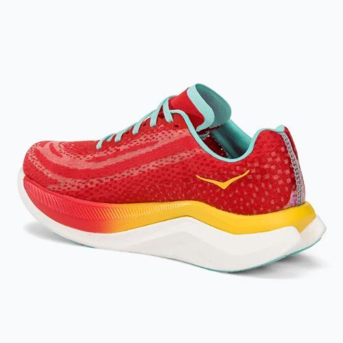 Women's running shoes HOKA Mach X cerise/cloudless