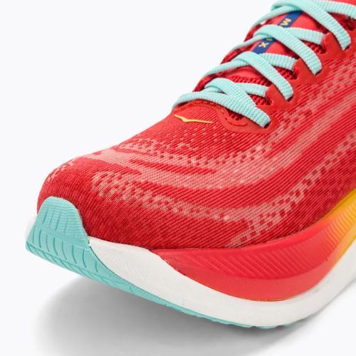 Women's running shoes HOKA Mach X cerise/cloudless
