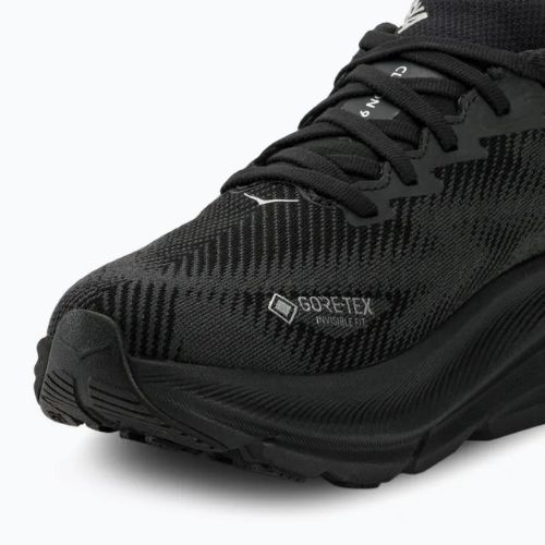 Women's running shoes HOKA Clifton 9 GTX black/black