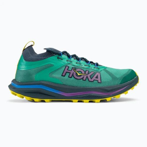 Women's running shoes HOKA Zinal 2 tech green/strata