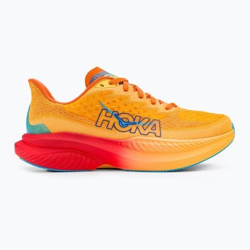 Men's running shoes HOKA Mach 6 poppy/squash