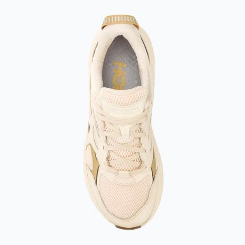 HOKA Clifton L Athletics vanilla/wheat running shoes