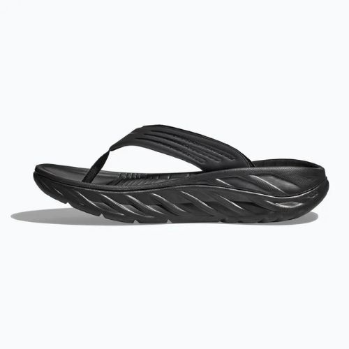 Men's HOKA ORA Recovery Flip Flops black/dark gull gray