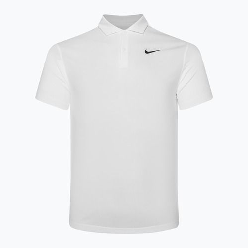 Men's tennis shirt Nike Court Dri-Fit Polo Solid white/black
