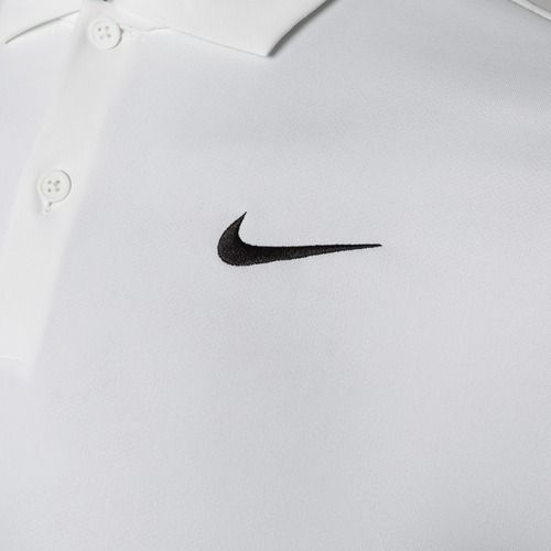 Men's tennis shirt Nike Court Dri-Fit Polo Solid white/black