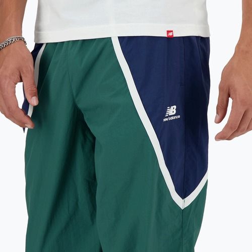 Men's trousers New Balance Hoops Woven team forest green