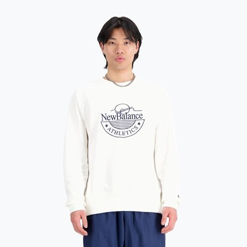 Men's New Balance Athletics Graphic Crew seasalt