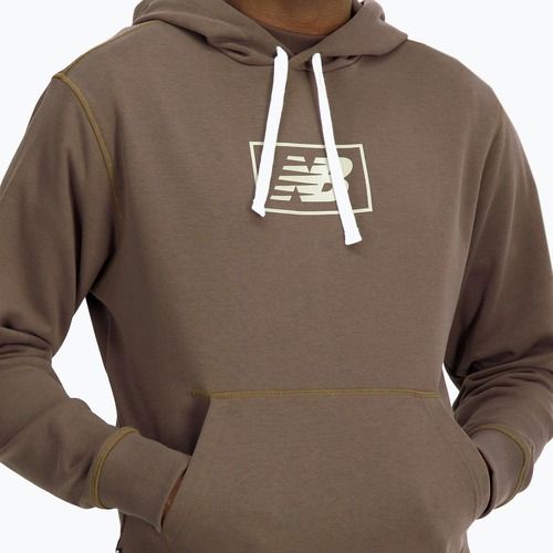 Men's New Balance Essentials Hoodie darkmush