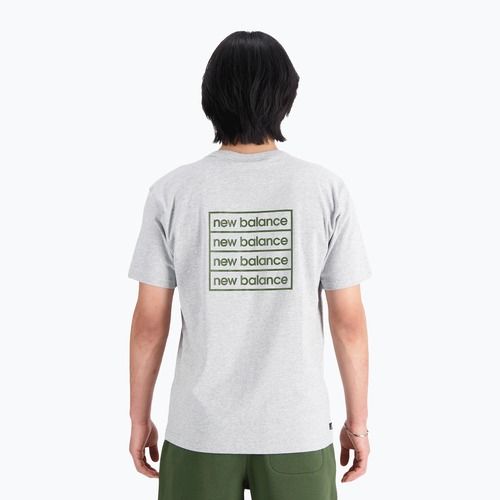 Men's New Balance Essentials Winter athletic grey t-shirt