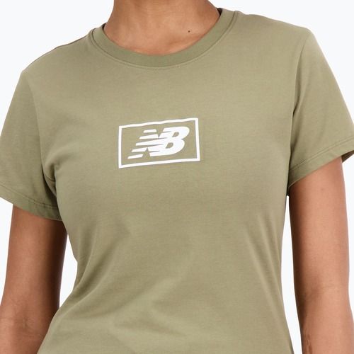 Women's New Balance Essentials Cotton Jersey green