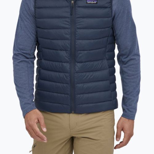 Men's Patagonia Down Sweater vest new navy