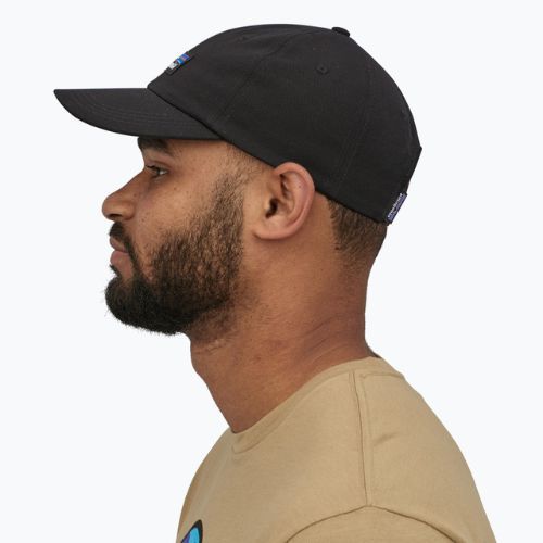 Patagonia P-6 Logo Trucker cap black