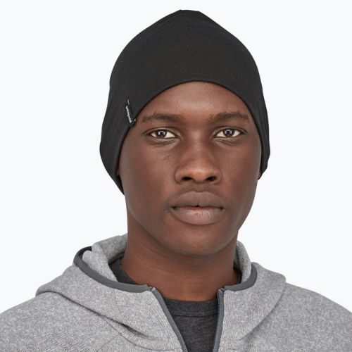 Patagonia Overlook Merino Wool Liner Beanie black
