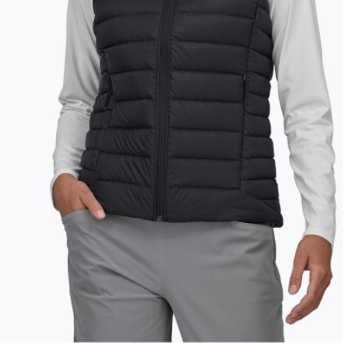 Patagonia women's vest Down Sweater black