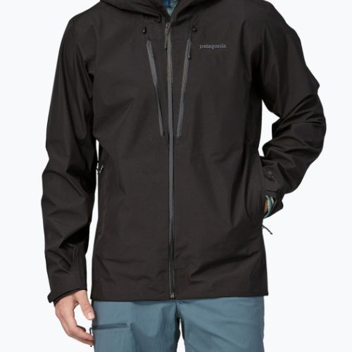 Patagonia men's rain jacket Triolet black