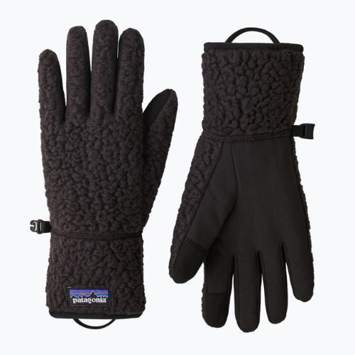 Women's trekking gloves Patagonia Retro Pile Fleece black