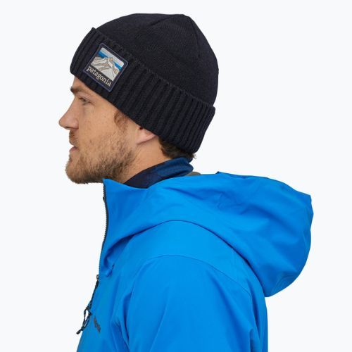 Patagonia Brodeo Beanie winter beanie line logo ridge/classic navy
