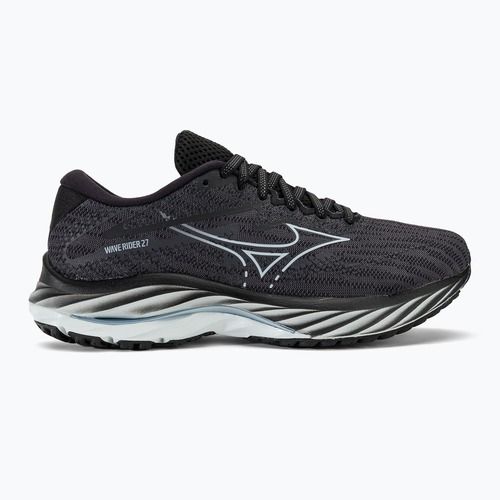 Women's running shoes Mizuno Wave Rider 27 Width ebony/snowcrest/black