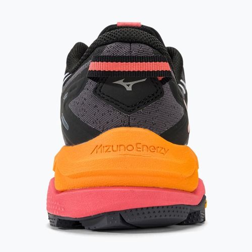 Women's running shoes Wave Mujin 10 black/white/hot coral