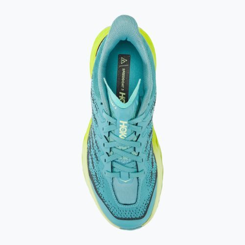 Women's running shoes HOKA Speedgoat 5 coastal shade/green glow