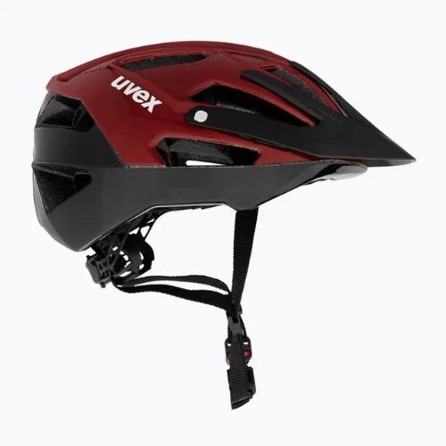 Bike helmet UVEX Quatro ruby red/black