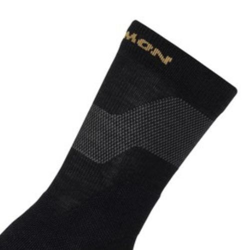 Salomon X Ultra Crew black/kelp trekking socks