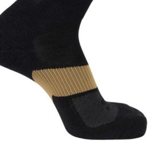 Salomon X Ultra Crew black/kelp trekking socks