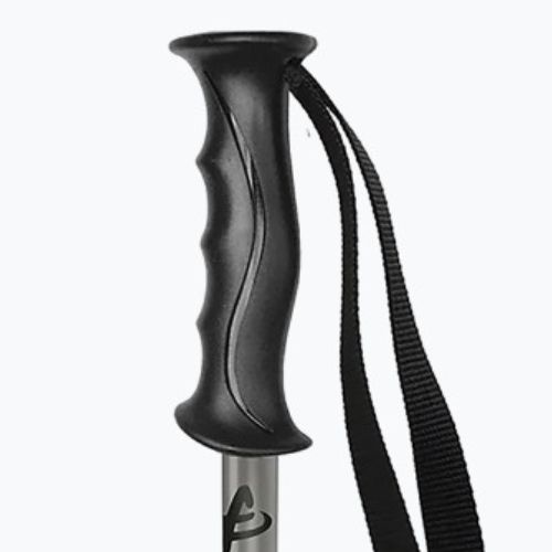 Fizan Storm Jr children's ski poles grey