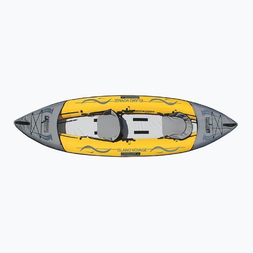 Advanced Elements Island Voyager yellow/grey 2-person inflatable kayak