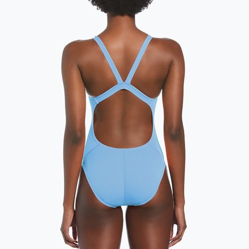 Women's one-piece swimsuit Nike Hydrastrong Solid Fastback university blue