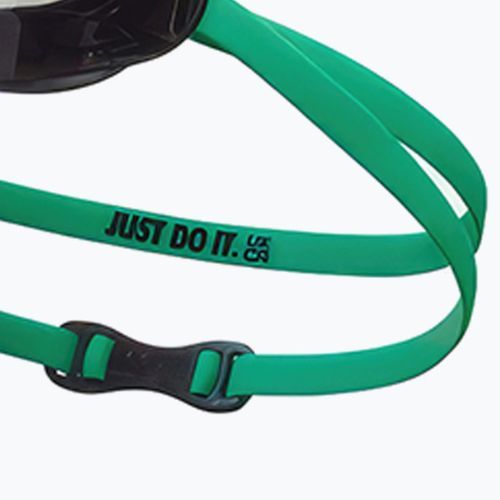 Nike Vapor green shock swimming goggles