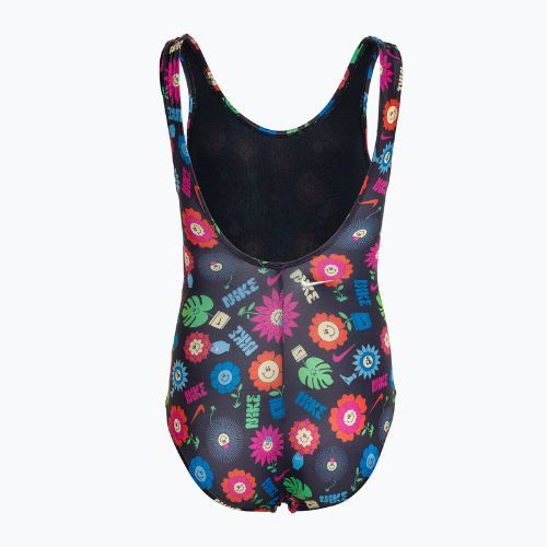 Nike Garden Party U-Back one-piece swimsuit black