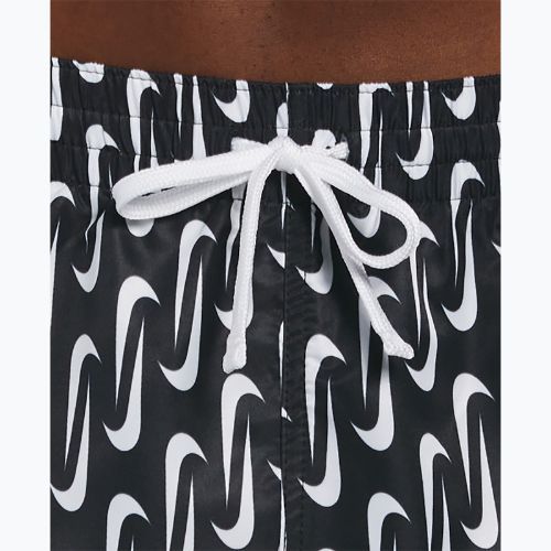 Men's Nike Swoosh Link 5" Volley swim shorts black